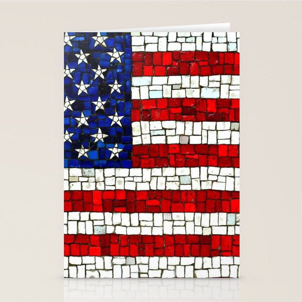 United States of America mosaic Stationery Card Gallery Image 2