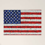 United States of America mosaic Welcome Mat Gallery Image 1