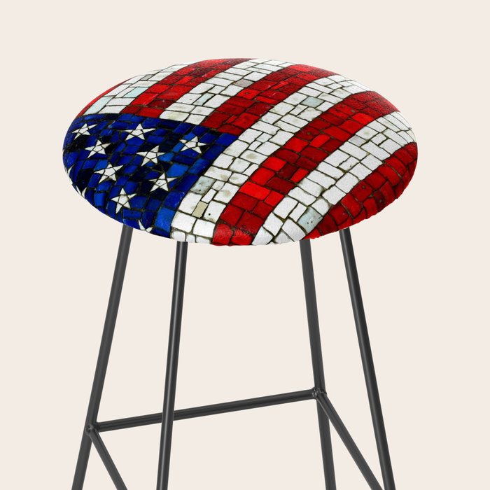 United States of America mosaic Stool Gallery Image 2
