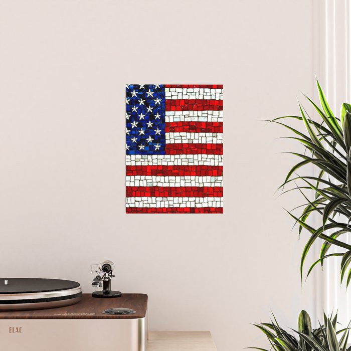 United States of America mosaic Poster Gallery Image 2