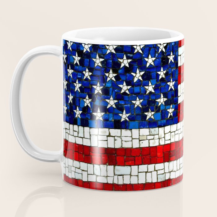 United States of America mosaic Coffee Mug Gallery Image 3