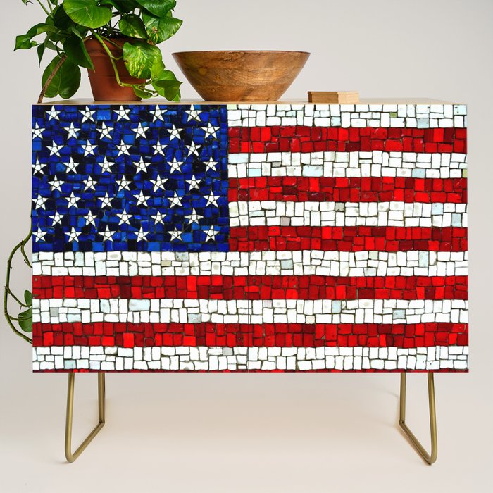 United States of America mosaic Credenza Gallery Image 1