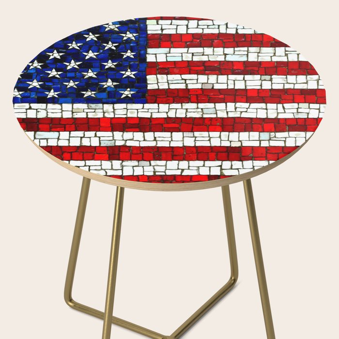 United States of America mosaic Side Table Gallery Image 2