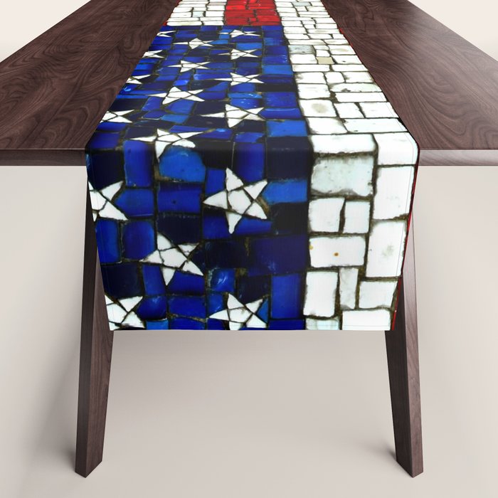 United States of America mosaic Table Runner Gallery Image 1