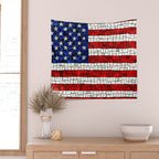 United States of America mosaic Wall Tapestry Gallery Image 2
