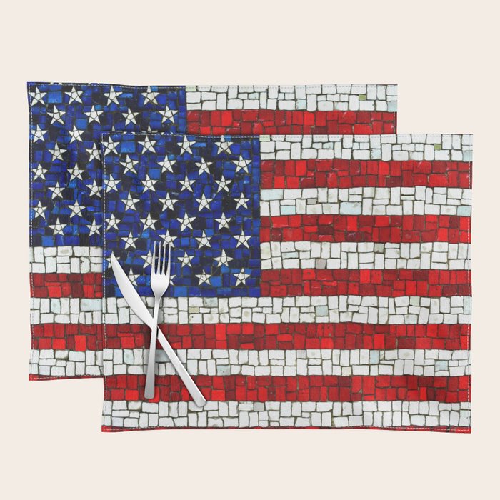 United States of America mosaic Placemat Gallery Image 1