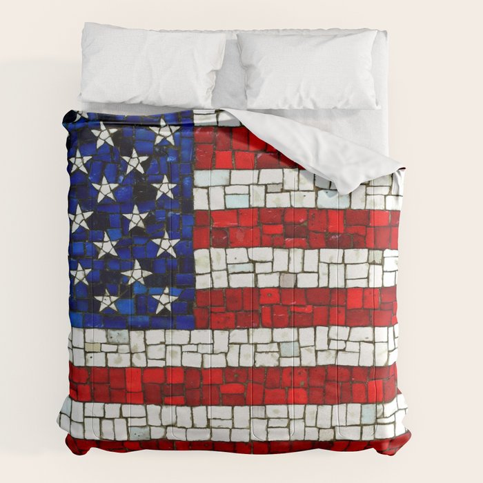 United States of America mosaic Comforter Gallery Image 2