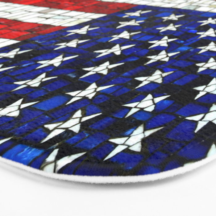 United States of America mosaic Bath Mat Gallery Image 3