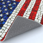 United States of America mosaic Rug Gallery Image 4
