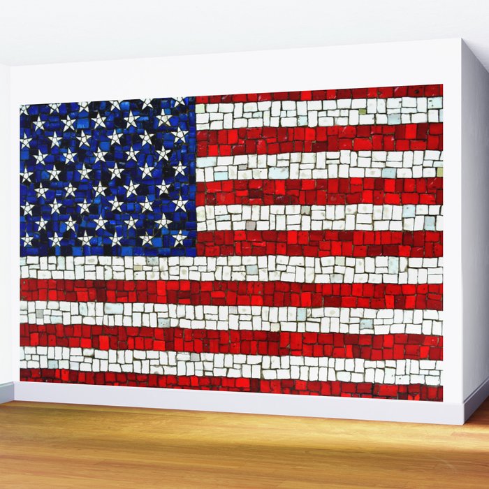 United States of America mosaic Wall Mural Gallery Image 2