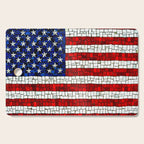 United States of America mosaic Cutting Board Gallery Image 1