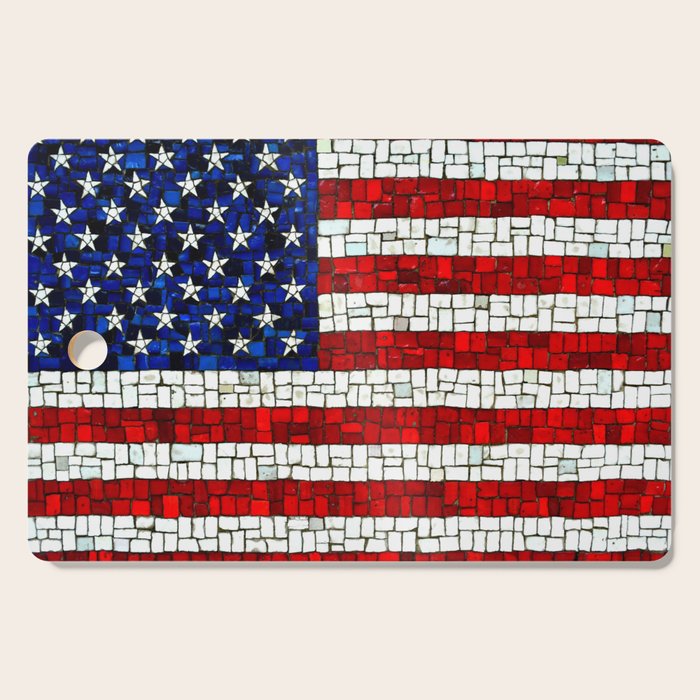United States of America mosaic Cutting Board Gallery Image 1