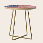United States of America mosaic Side Table Gallery Image 1