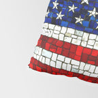 United States of America mosaic Pillow Sham Gallery Image 4