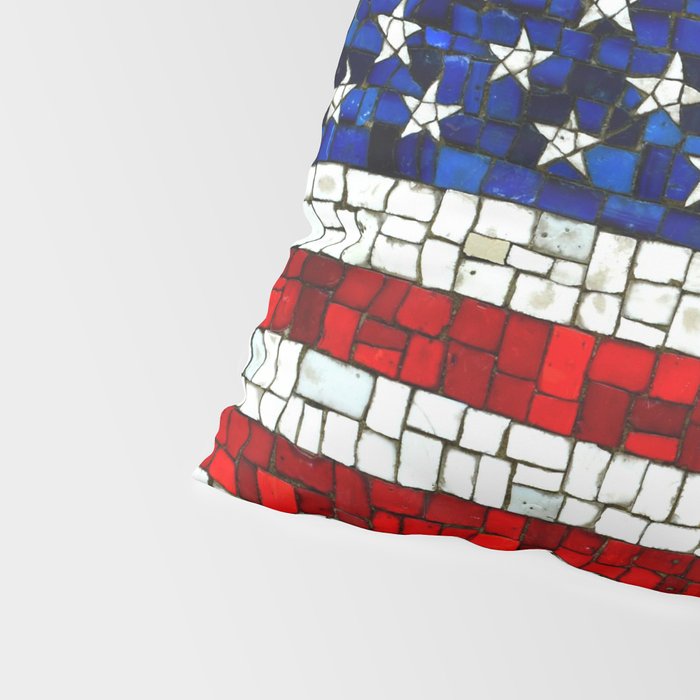 United States of America mosaic Pillow Sham Gallery Image 4