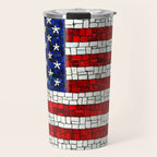 United States of America mosaic Travel Mug Gallery Image 1