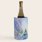 Snowy Parisian Christmas Watercolor Wine Chiller Gallery Image 2
