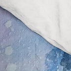 Snowy Parisian Christmas Watercolor Comforter Gallery Image 4