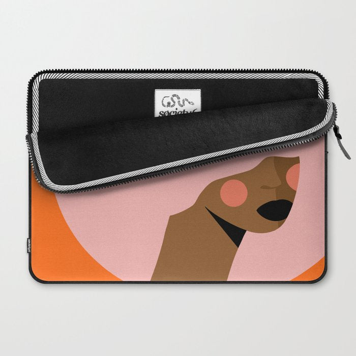 Pink Power Laptop Sleeve Gallery Image 2