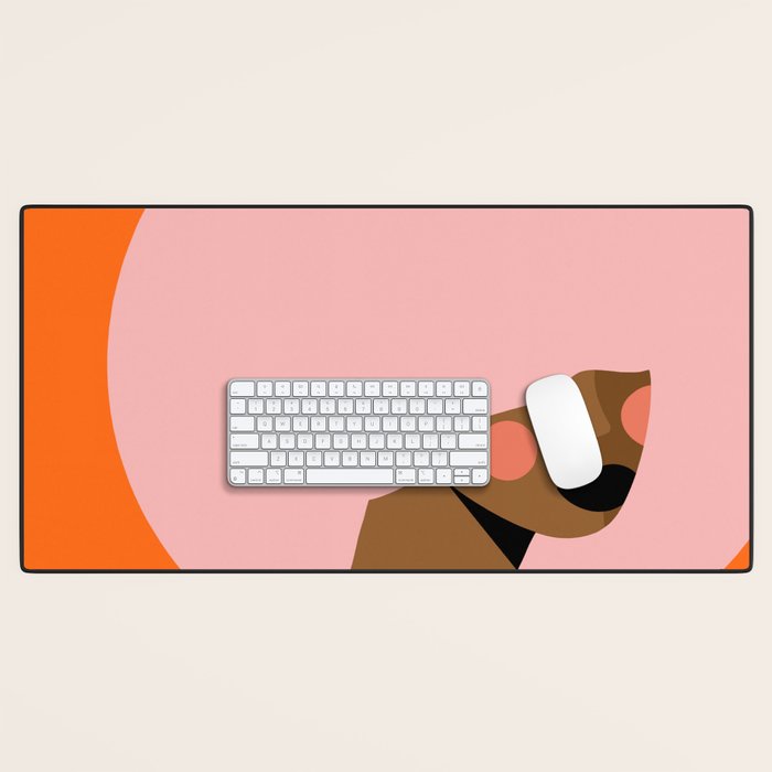 Pink Power Desk Mat Gallery Image 1