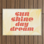 sunshine daydream Outdoor Rug Gallery Image 1