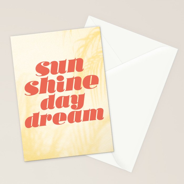 sunshine daydream Stationery Card Gallery Image 2