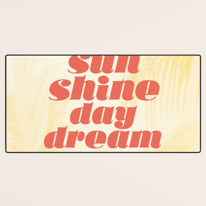 sunshine daydream Desk Mat Gallery Image 3