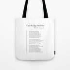 The Bridge Builder by Will Allen Dromgoole Tote Bag Gallery Image 1