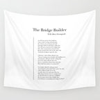 The Bridge Builder by Will Allen Dromgoole Wall Tapestry Gallery Image 4