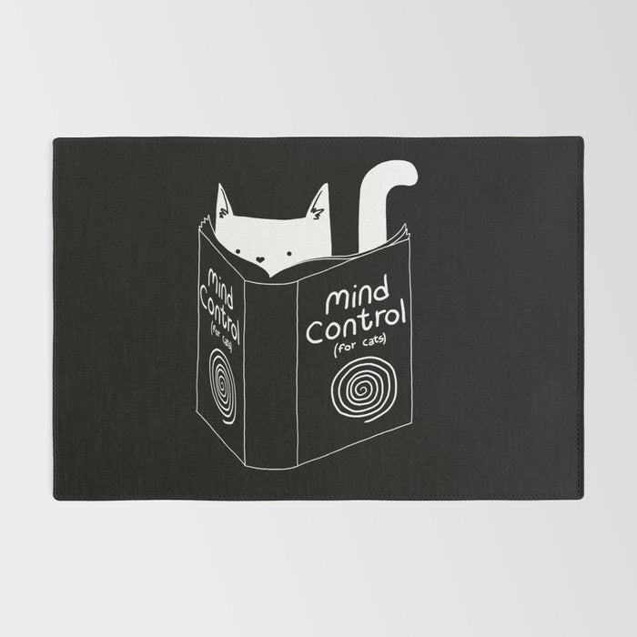 Mind Control 4 Cats Rug Gallery Image 2