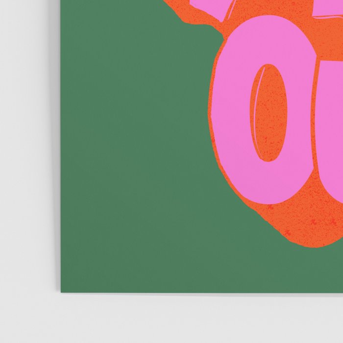 Dance It Out Pink And Green Poster Gallery Image 3