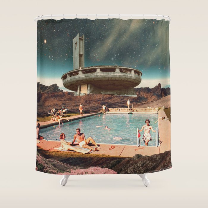 You have shown me How Beautiful the World is Shower Curtain Gallery Image 1