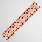 sunshine orange flower collage Table Runner Gallery Image 3