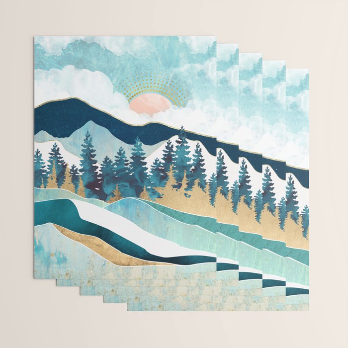 Summer Forest Wrapping Paper Gallery Image 3