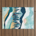 Summer Forest Outdoor Rug Gallery Image 1