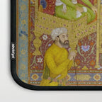 Antique Indian Miniature Painted Illustration Timur handing the crown to Babur Laptop Sleeve Gallery Image 3