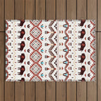Native American 1 Outdoor Rug Gallery Image 1