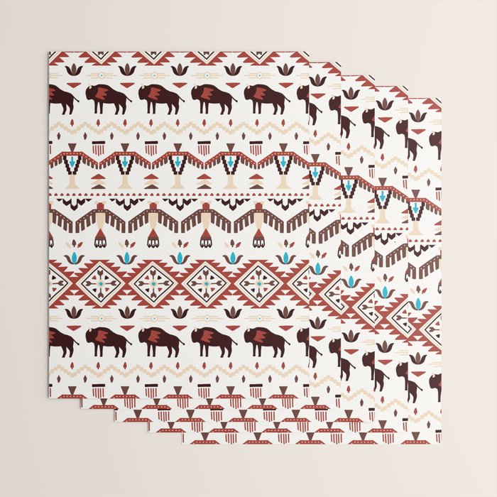 Native American 1 Wrapping Paper Gallery Image 3