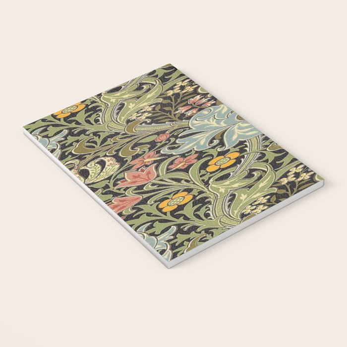 William Morris floral design  Notebook Gallery Image 3