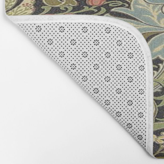 William Morris floral design  Bath Mat Gallery Image 2