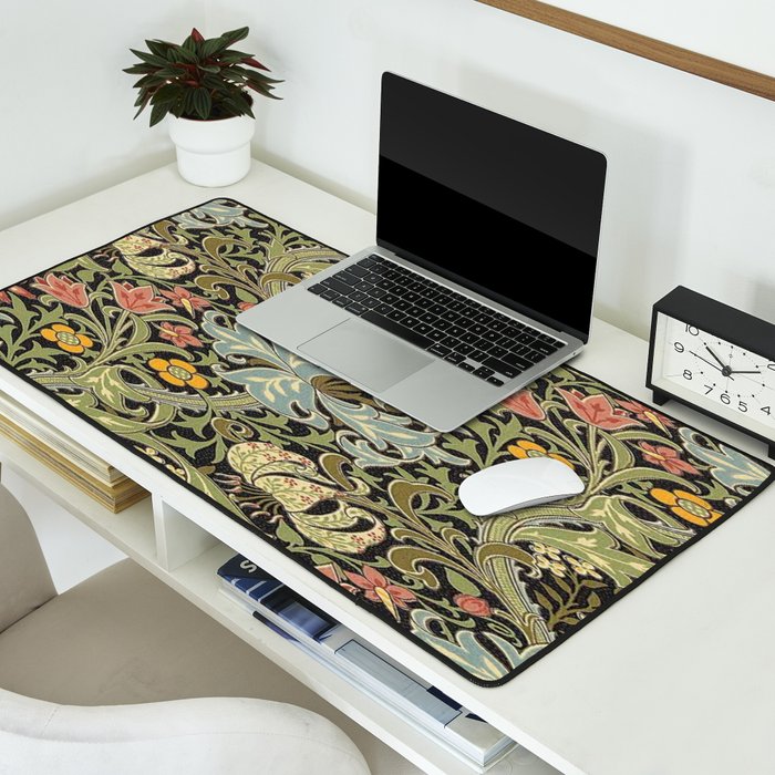 William Morris floral design  Desk Mat Gallery Image 2