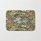 William Morris floral design  Bath Mat Gallery Image 1