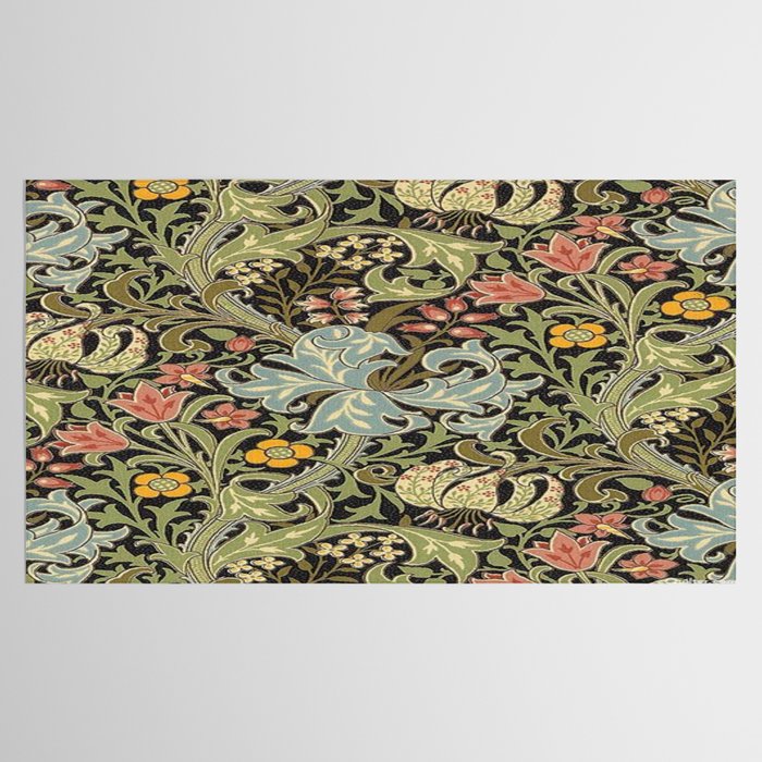 William Morris floral design  Tablecloth Gallery Image 2