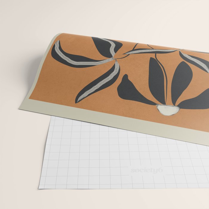 Minimalist Flora 2 Wrapping Paper Gallery Image 2