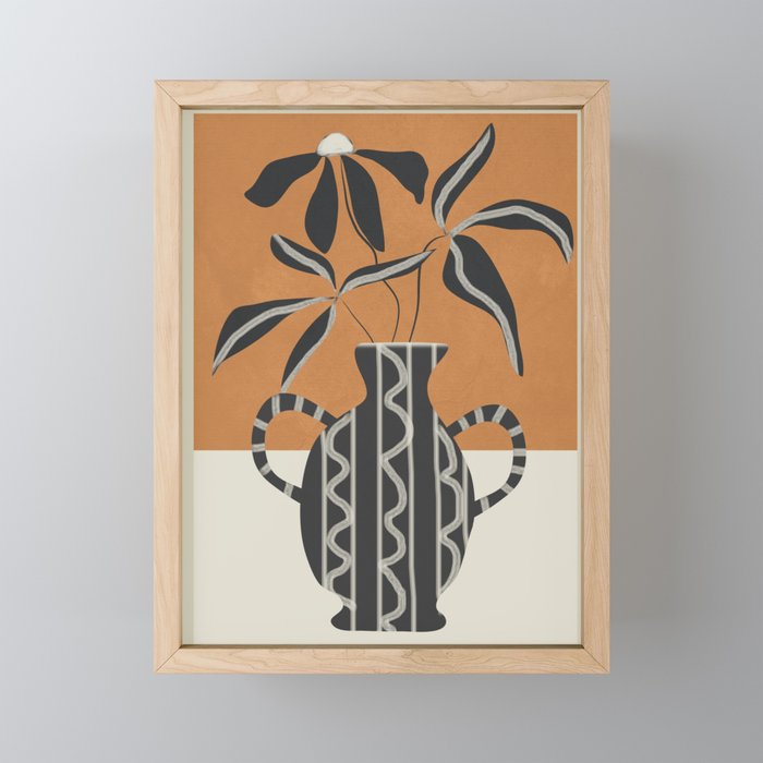 Minimalist Flora 2 Mini Art Print Gallery Image 1