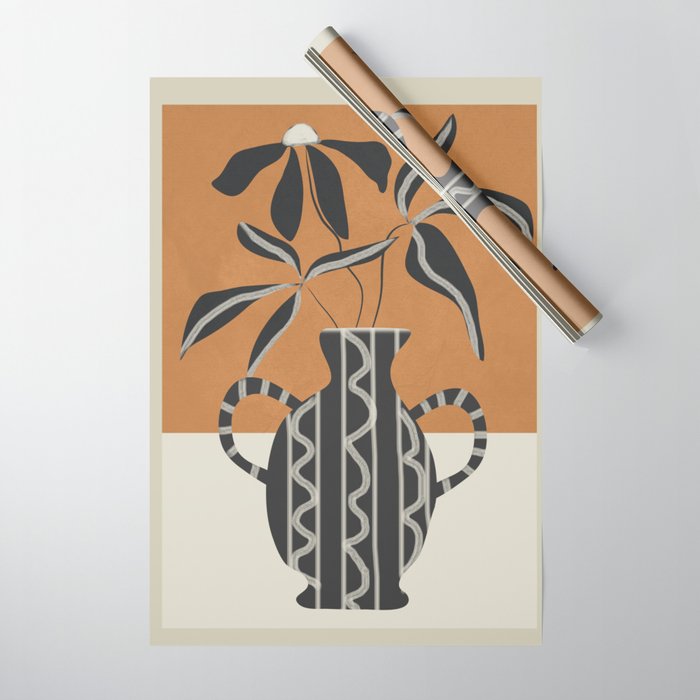 Minimalist Flora 2 Wrapping Paper Gallery Image 1