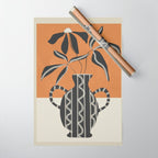 Minimalist Flora 2 Wrapping Paper Gallery Image 1