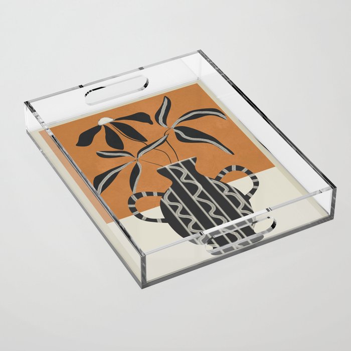 Minimalist Flora 2 Acrylic Tray Gallery Image 1