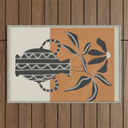 Minimalist Flora 2 Outdoor Rug Gallery Image 1