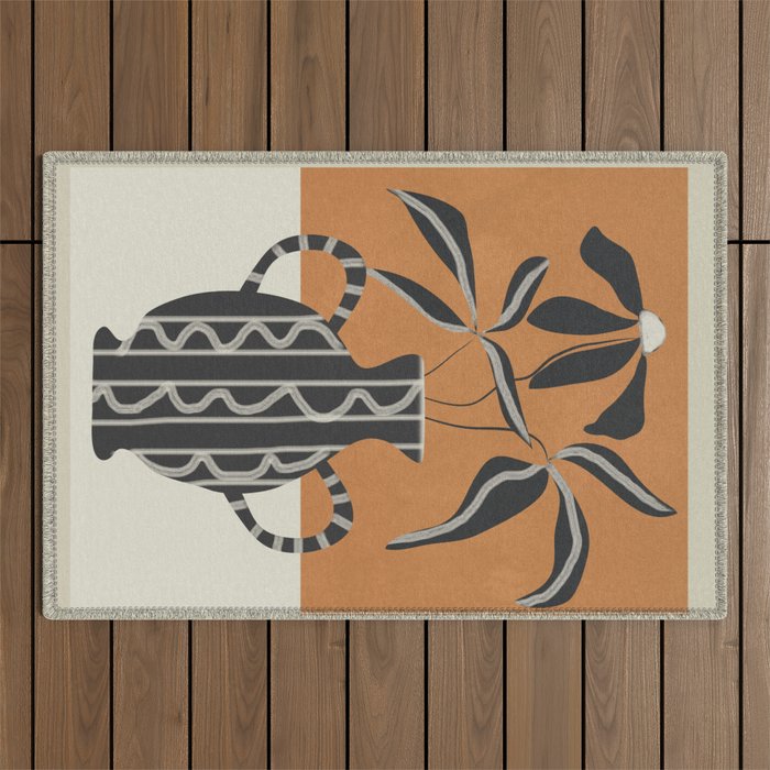 Minimalist Flora 2 Outdoor Rug Gallery Image 1
